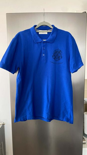 Polo Bleu Vif Christian Lacroix Taille S Neuf Homme