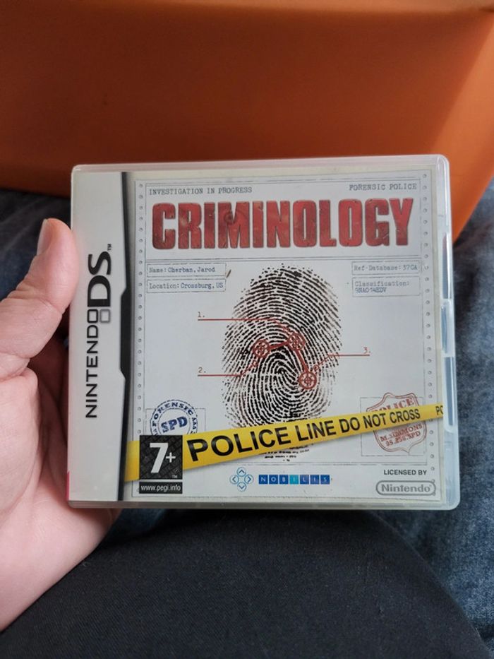 Jeu Ds criminology