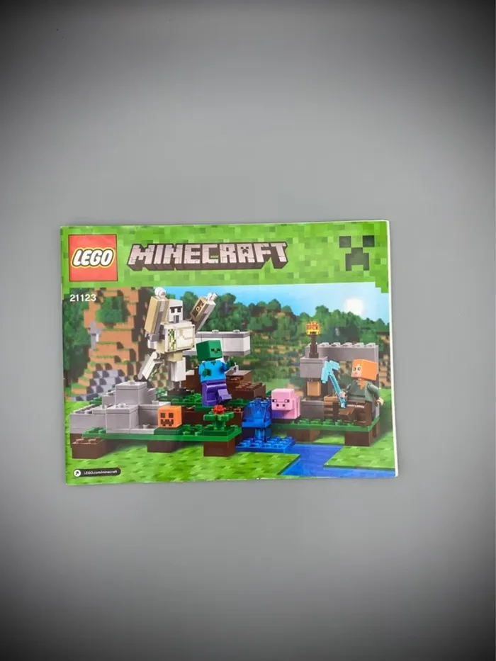 LEGO Minecraft 21123 - Le Golem de Fer - Complet avec Notice - photo numéro 10