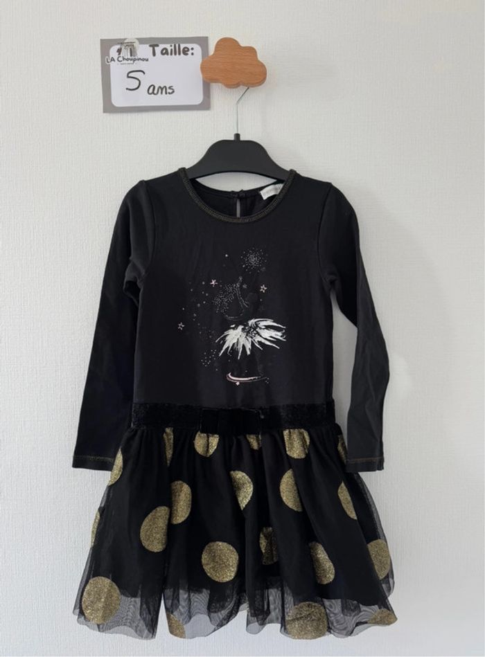 Robe manches longues - taille 5 ans 🌸