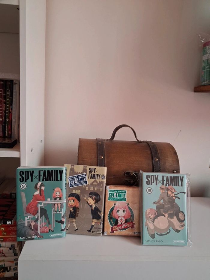 Manga Spy X Family lot collector 9 Leclerc 6 collector 8 collector 10 collector Club BD
