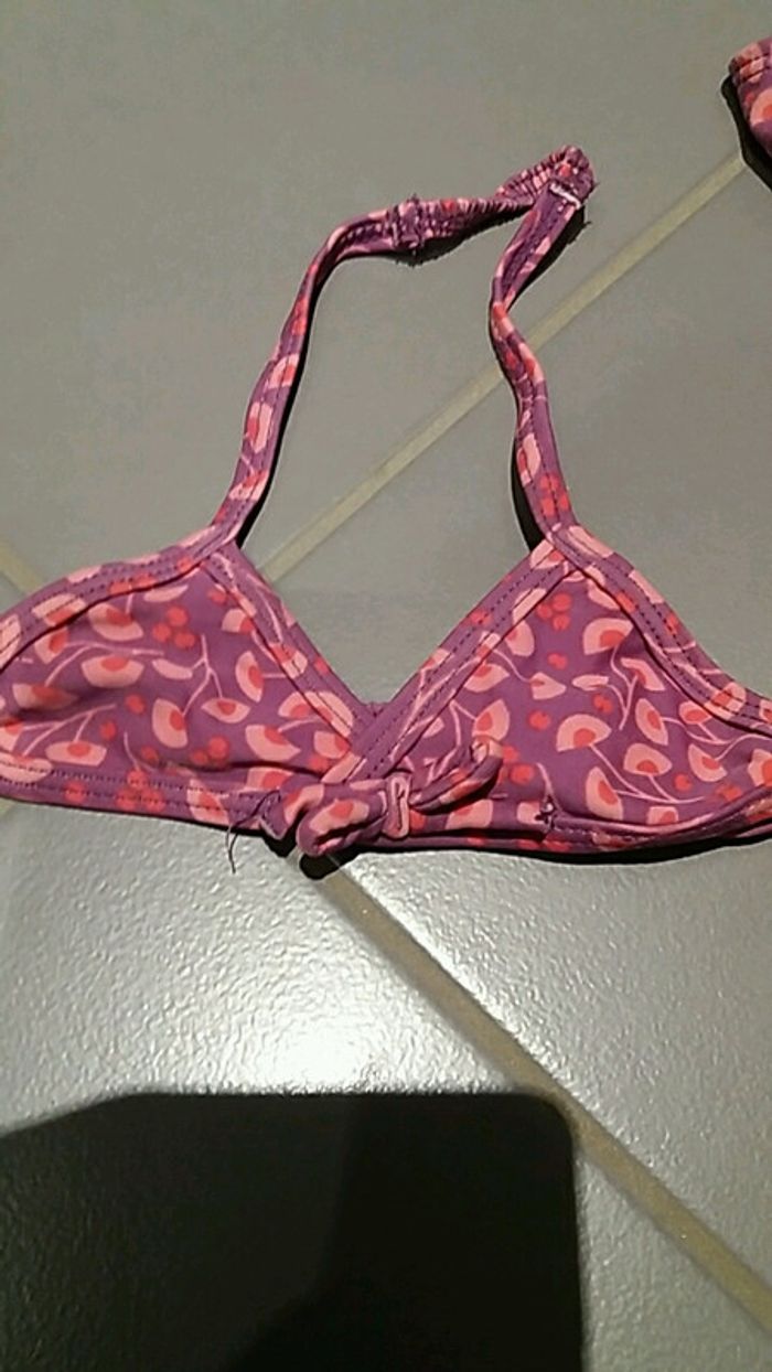 Maillot de bain fille 2 ans vertbaudet avec sac - photo numéro 3