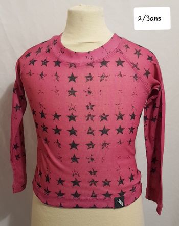 t-shirt manches longues "trespass" 2/3 ans