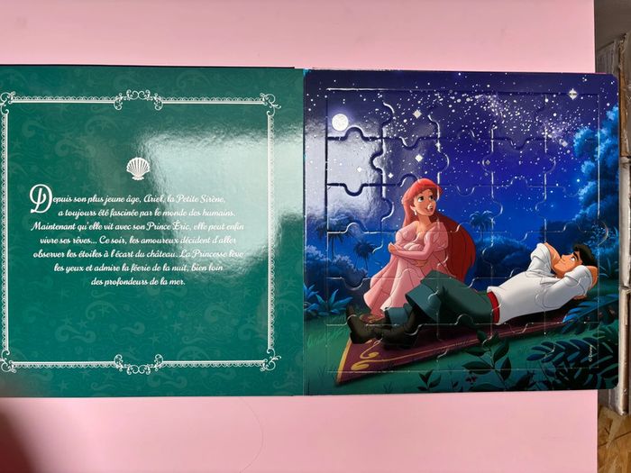 Livre Puzzle féeriques Disney princesses - photo numéro 6