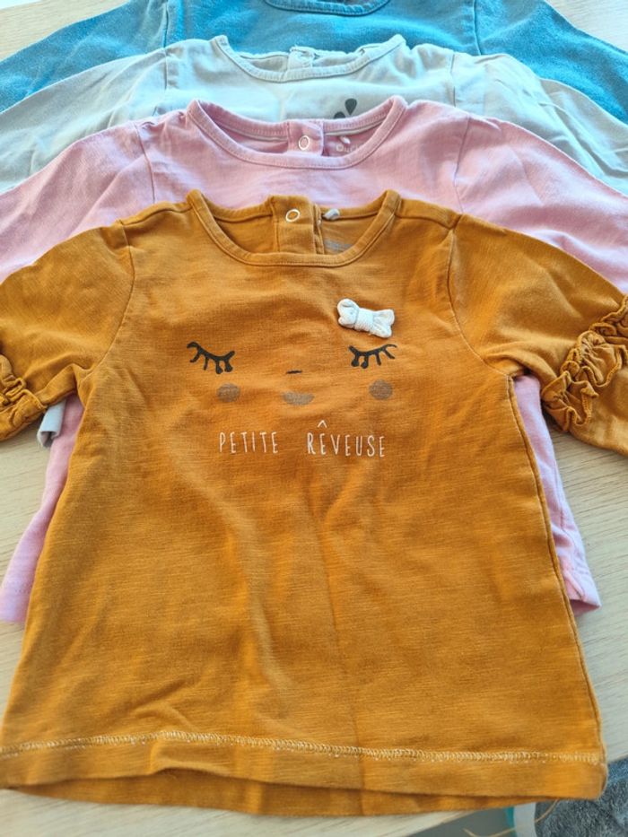 Lot de 7 t-shirt manches longues - photo numéro 5