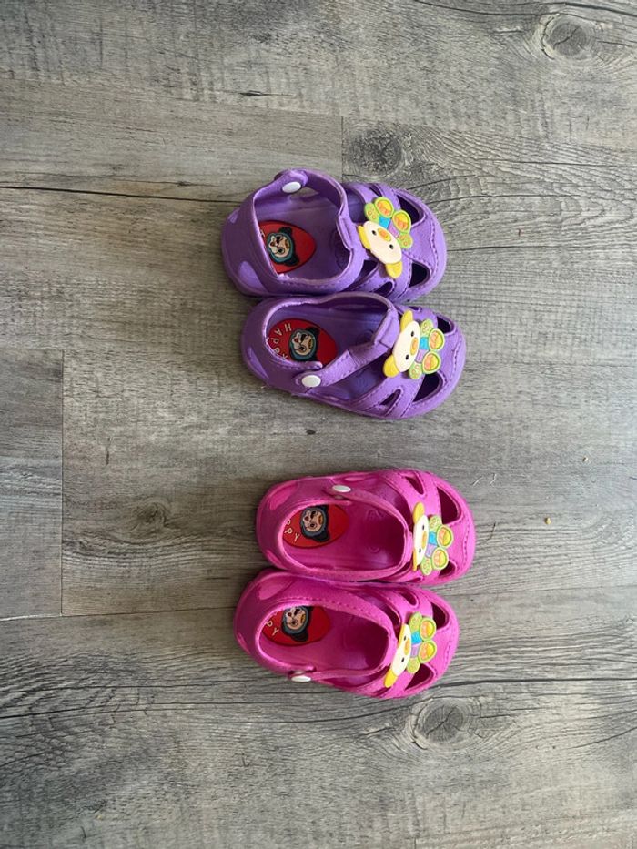 Sandalettes/ croks taille 19