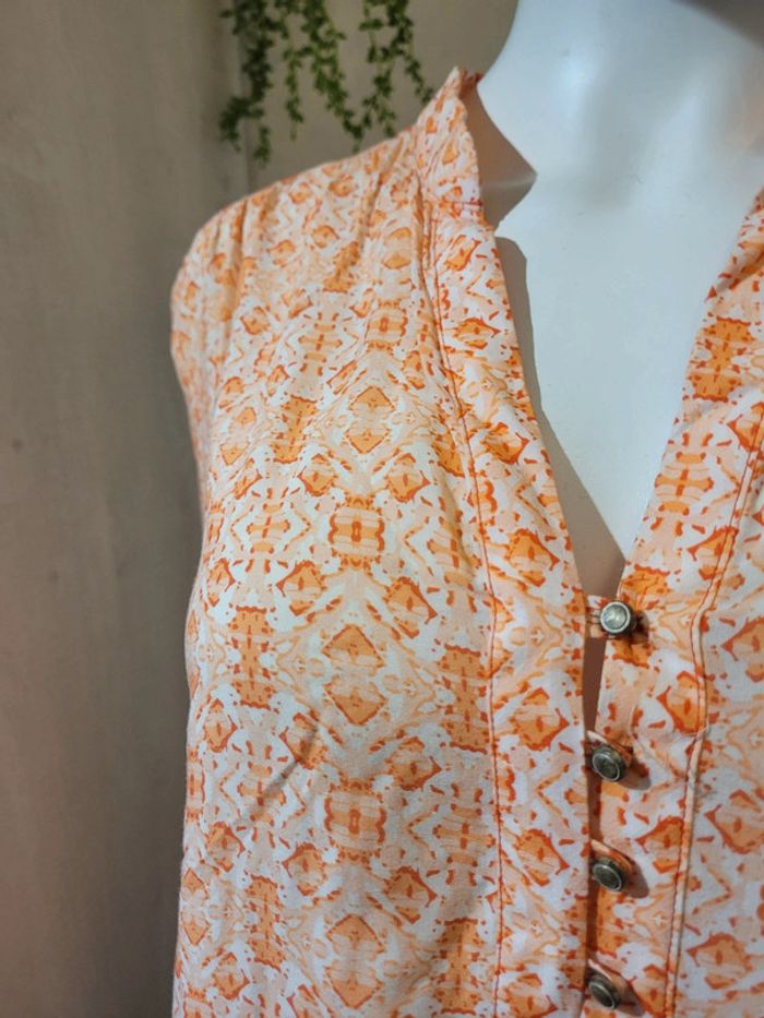 Tunique orange - photo numéro 3