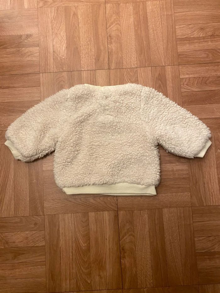 Pull sweat beige en moumoute Tape à l’Oeil - photo numéro 3