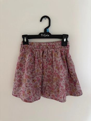 Jupe tutu rose à fleurs