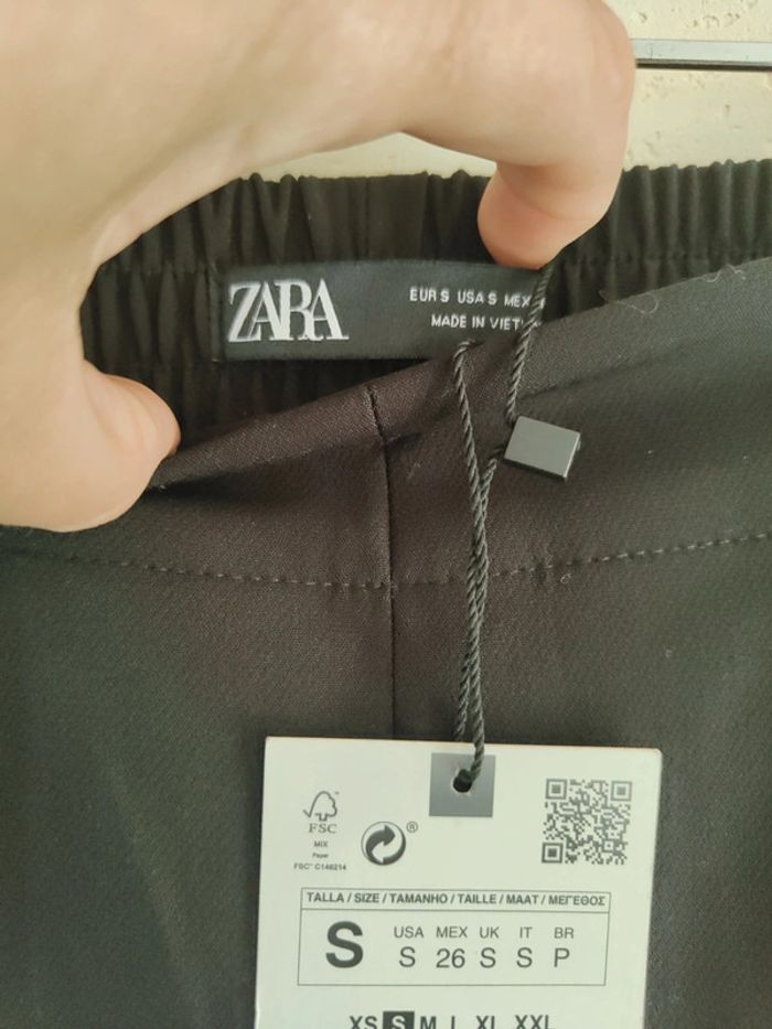 Pantalon noir Zara taille s - photo numéro 5