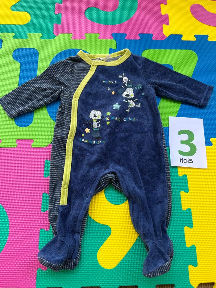Lot de 7 pyjamas 3 mois - photo numéro 6