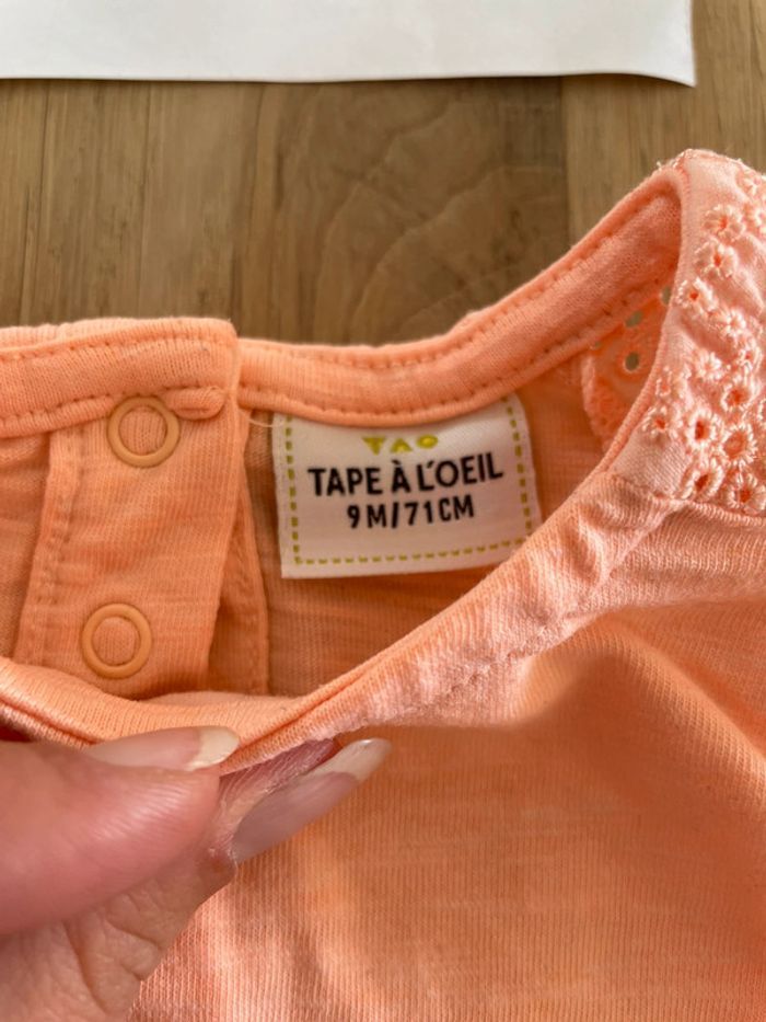 T-shirt fille Tape à l’œil 9 mois - photo numéro 2