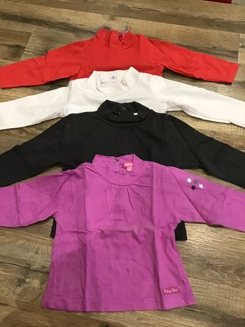 Lot 4 sous pull 12 mois