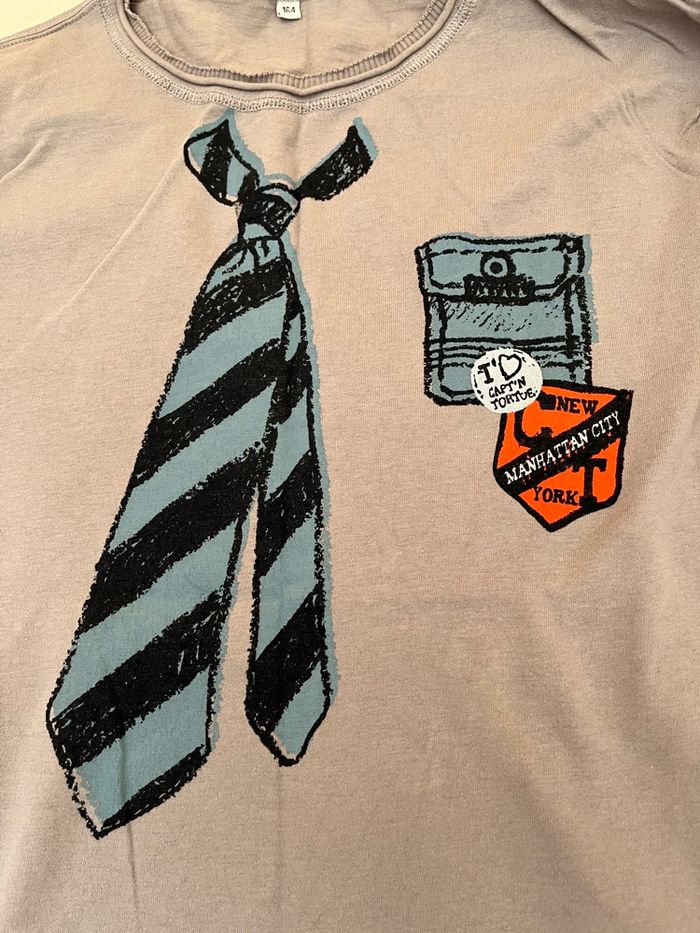 Pull cravate 14 ans - photo numéro 5