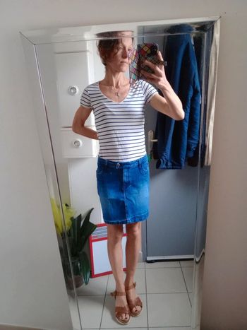 Jupe jean 42 c50
