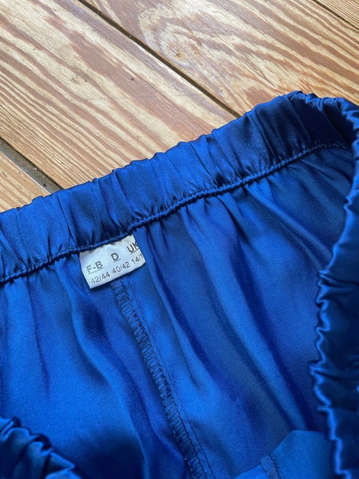 Bas de pyjama effet soie - photo numéro 4