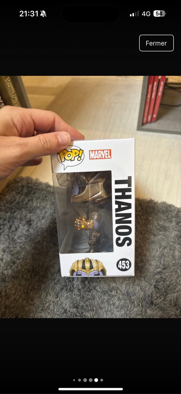Figurine pop Thanos - photo numéro 3
