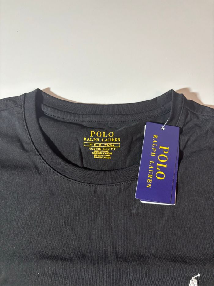 t-shirt Ralph Lauren noir - photo numéro 6