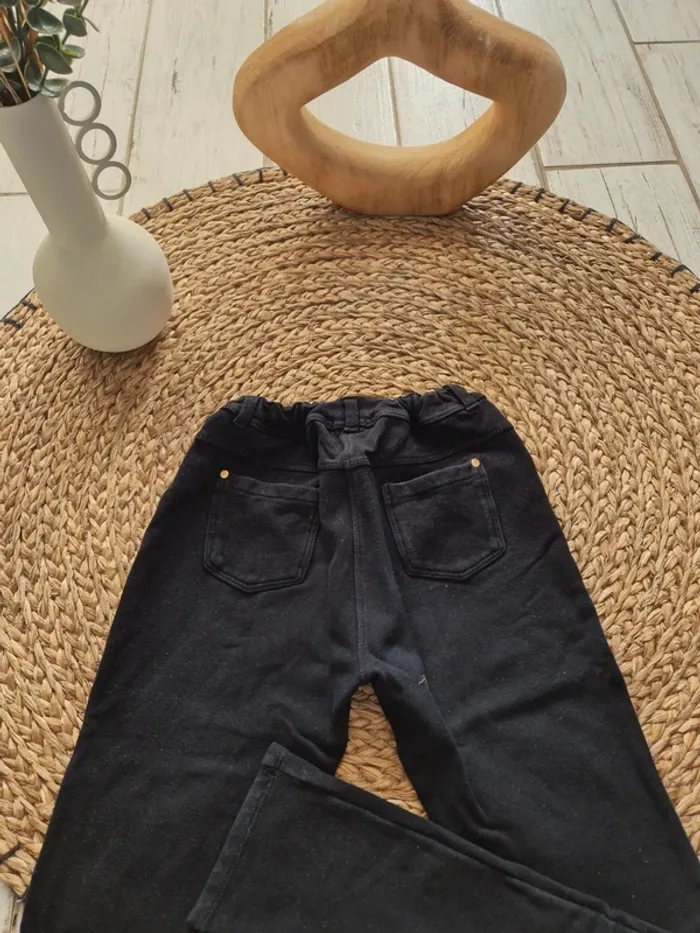 Pantalon noir réglable a la ceinture - photo numéro 4