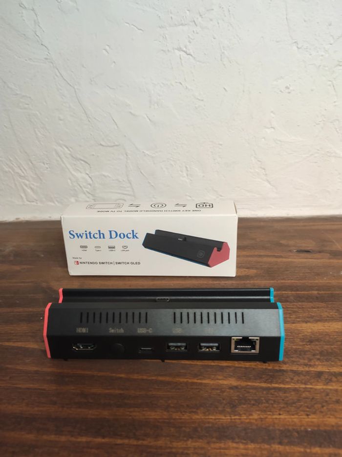 Dock pour Nintendo switch avec port ethernet - Neuf - photo numéro 2