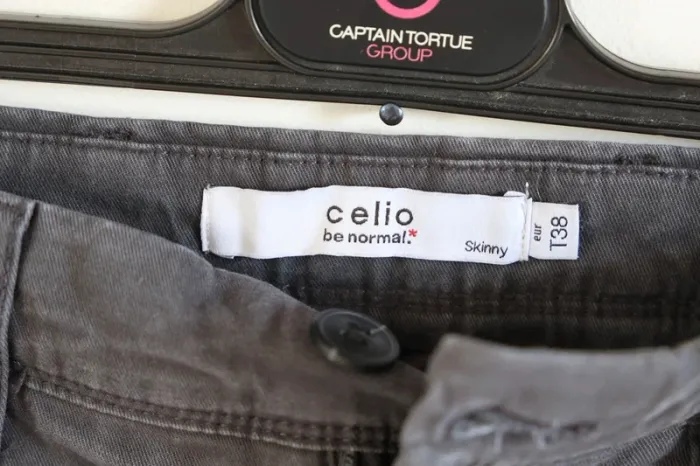 C40 pantalon gris celio 38 - photo numéro 3
