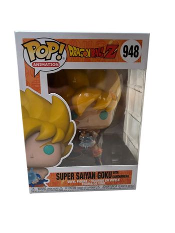 Figurine Funko Pop Dragon Ball Z Super Saiyan Goku with Kamehameha 948 neuf