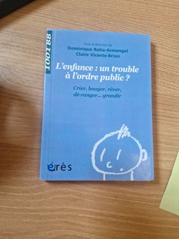 L'enfance un trouble à l'ordre public
