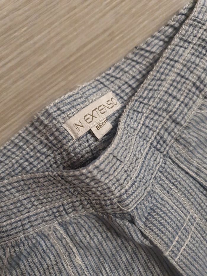 Pantallon ou pantacourt léger bleu 2 ans - photo numéro 4