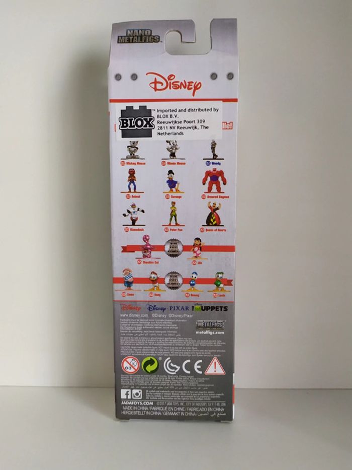 Disney 5x 5pcs Nano Metalfigs Lilo Chat ducktales Alice neuf - photo numéro 2