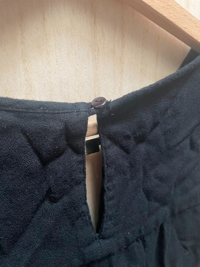 Blouse chic fluide noire Camaïeu Taille 36 - photo numéro 10