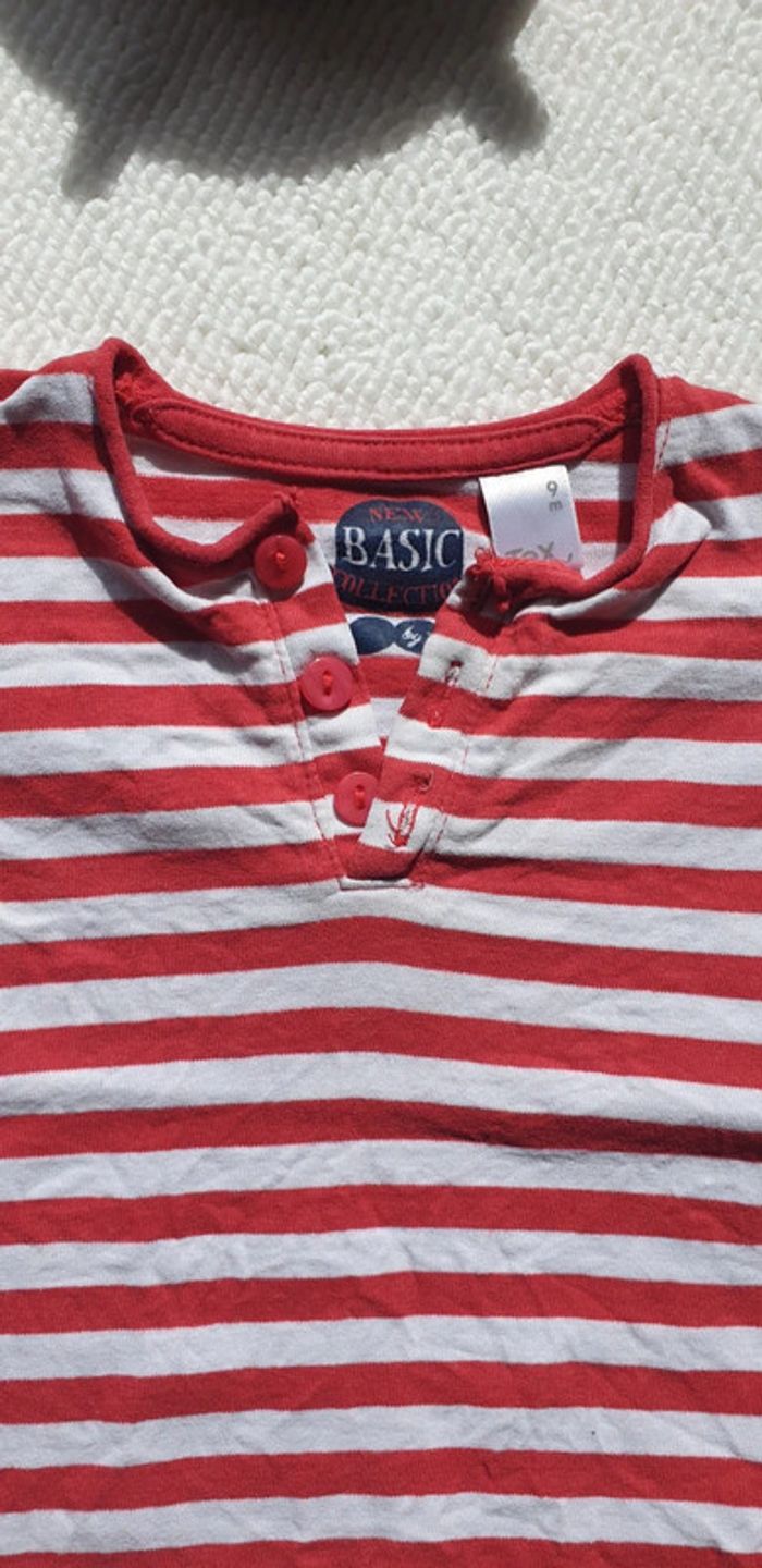 Tshirt rayure 9 mois - photo numéro 2