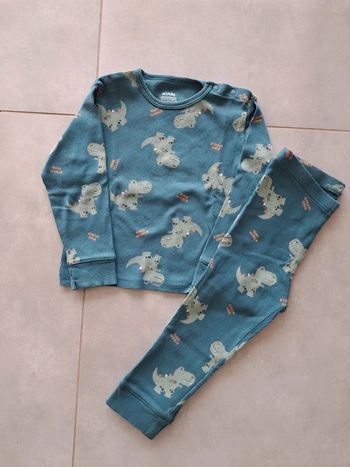 Pijama dinosaures 2 pièces Kiabi
