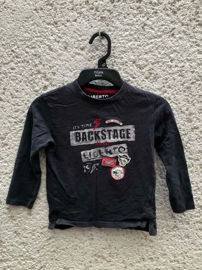 T-shirt manche longue 4ans - photo numéro 2