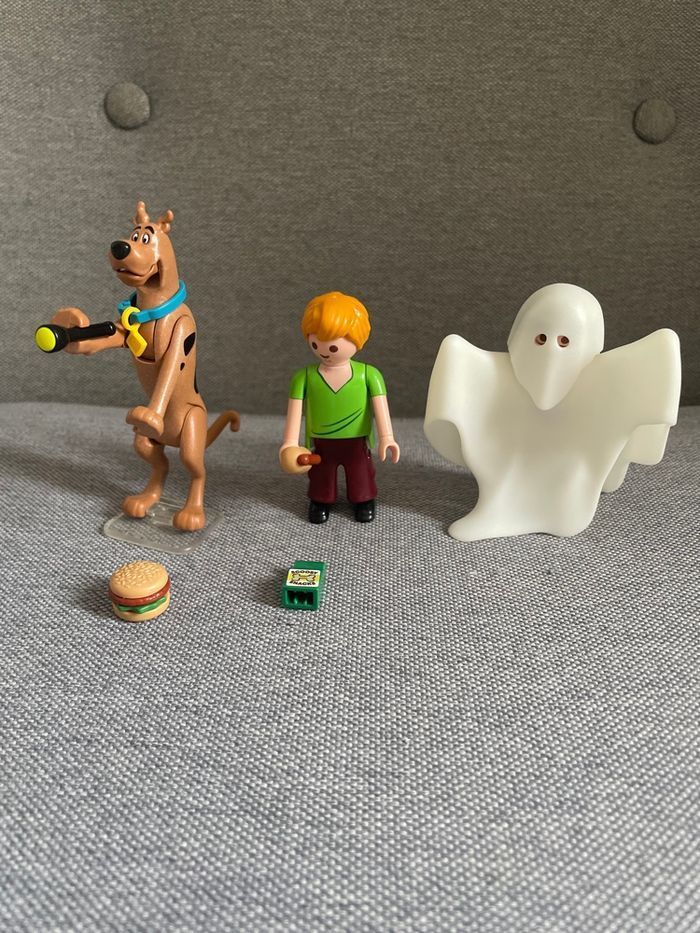 Playmobil Scooby-Doo 70287 - Scooby, Sammy et le Fantôme - Complet