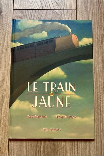 Fred Bernard : Le Train jaune - Livre 📕