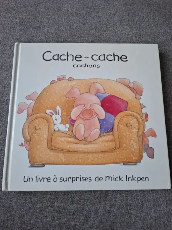 Livre "Cache-cache  cochons"