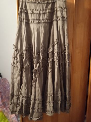 Jolie jupe longue kaki en tbe Alibi Vintage taille S