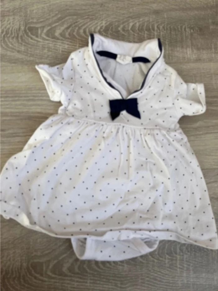 Robe body bébé fille