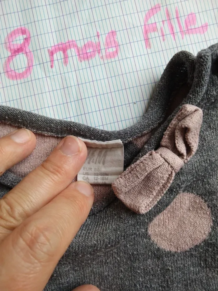Pull à pois H&M - photo numéro 2