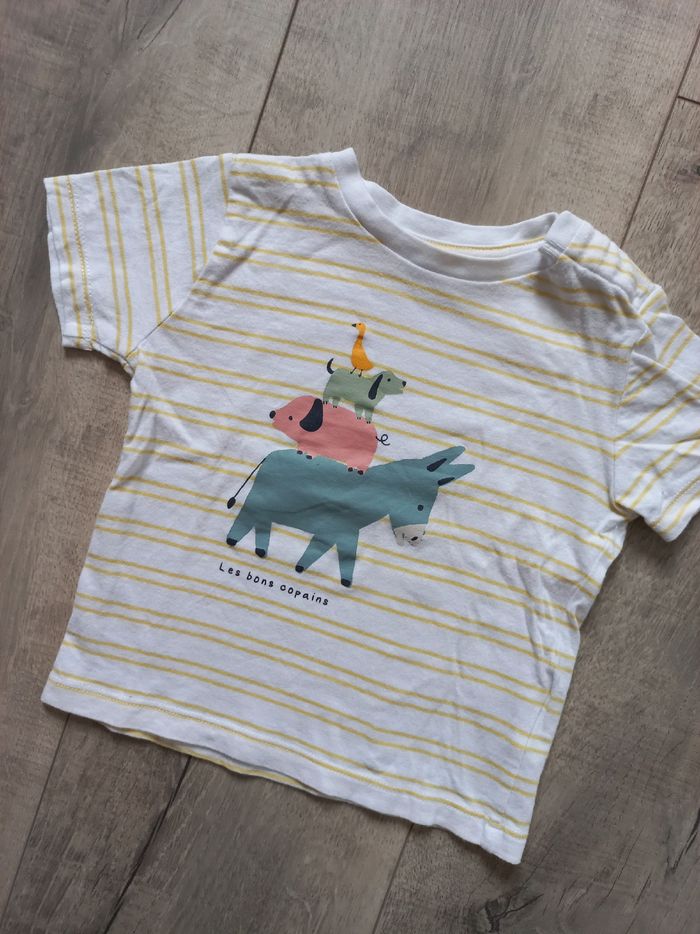 Lot tee shirts 12 mois - photo numéro 3