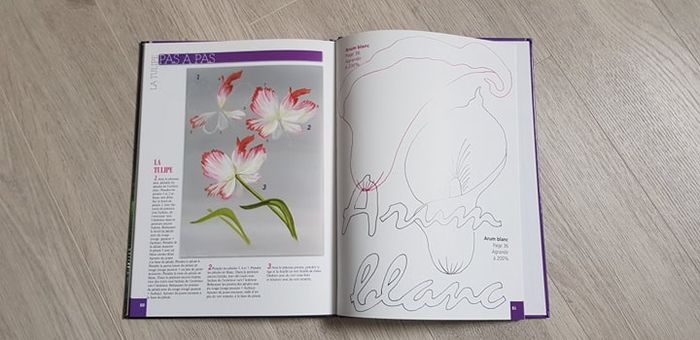 Livre "Les châssis fleuris" pour apprendre à peindre - photo numéro 4