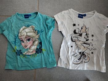 Lot de 2 t-shirts fille Disney T.3A