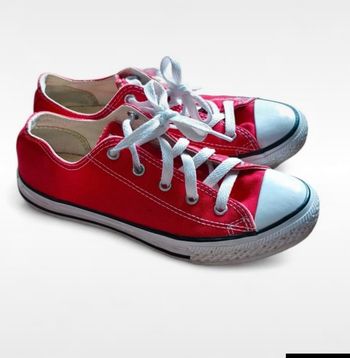 Converse basses rouge -  taille 35