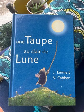 livre une taupe au clair de la lune