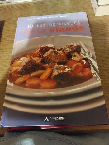 Livre de recettes toutes les saveurs de la viande 