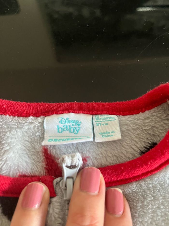 Grenouillère polaire bébé Mickey C & À - photo numéro 2