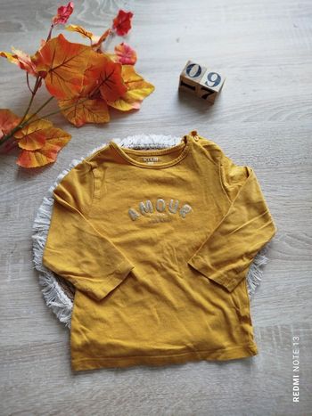 T-shirt manche longue Kiabi 9mois