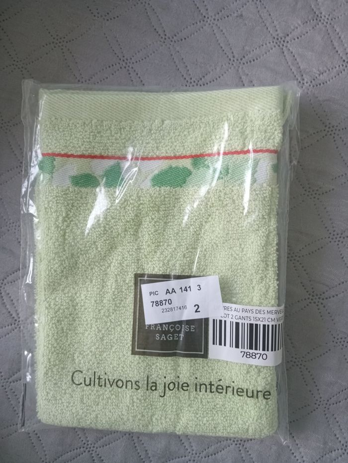 Linge de bain collection lièvres au pays des merveilles - photo numéro 4