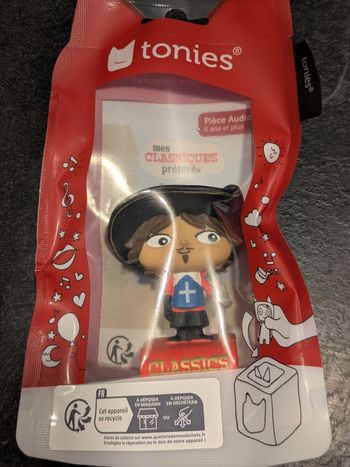 Tonies classiques mousquetaires français 