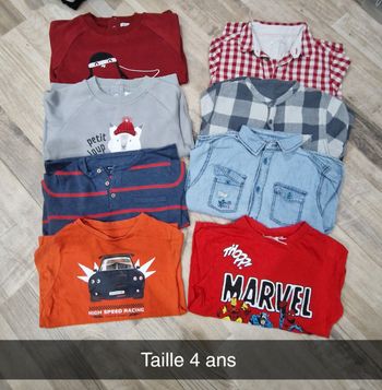 Lot de vêtements